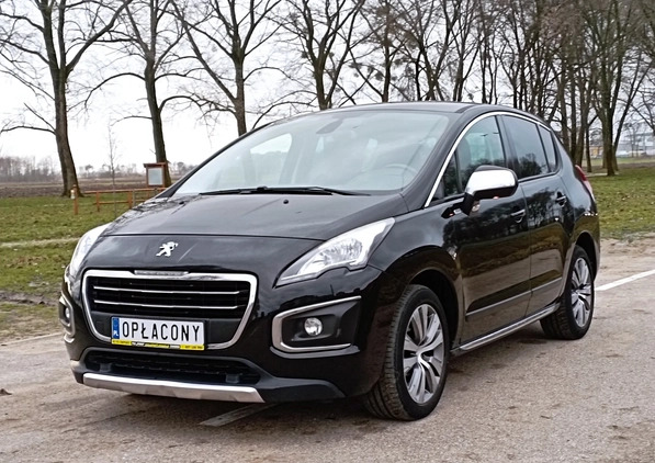 Peugeot 3008 cena 34900 przebieg: 207000, rok produkcji 2014 z Żuromin małe 254